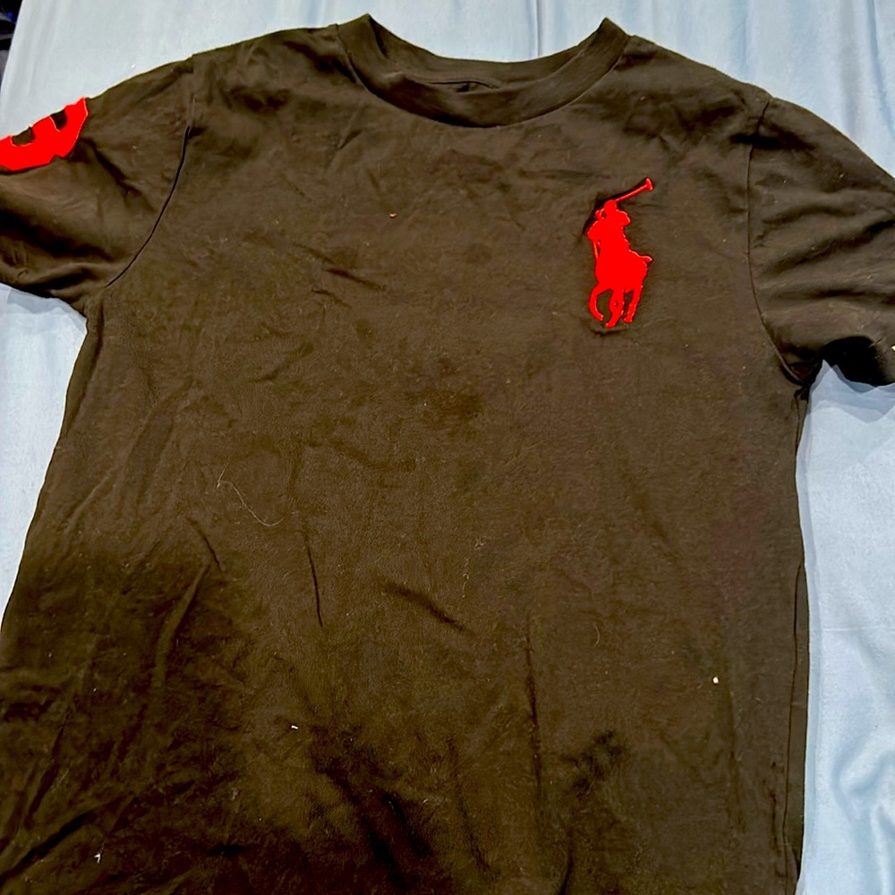 Gently use polo, Ralph Lauren black shirt